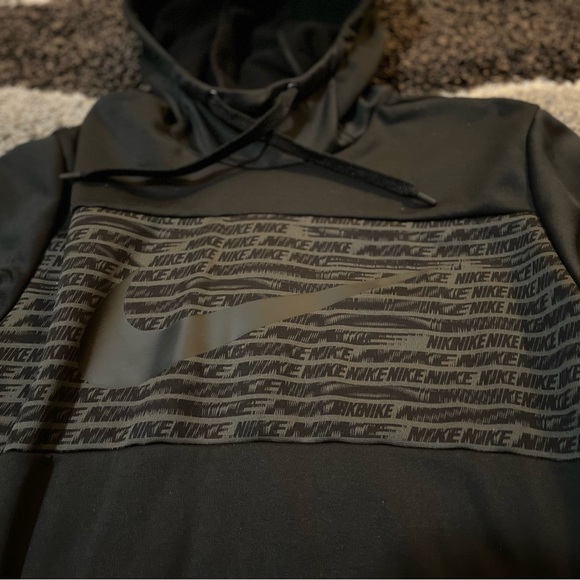 Nike Men’s Thermal Fit L/S Graphic Fleece Pullover Scuba Hoodie-Sz L-Worn Once - Picture 14 of 15